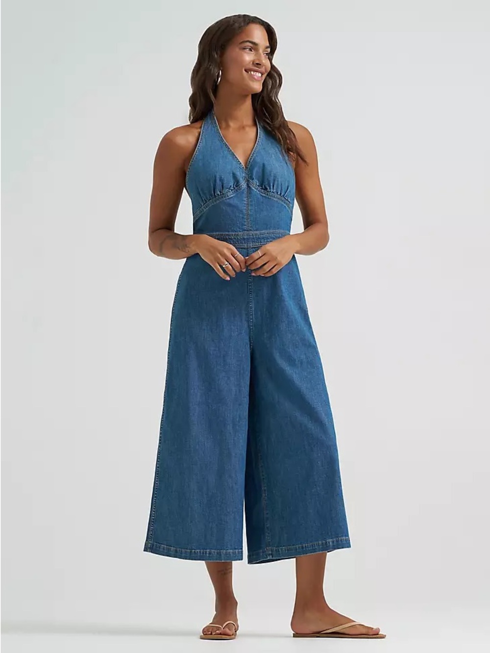 Wrangler WOMEN'S CULOTTE JUMPSUIT